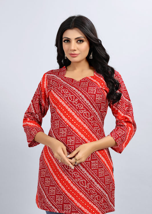 Short Cotton Kurti